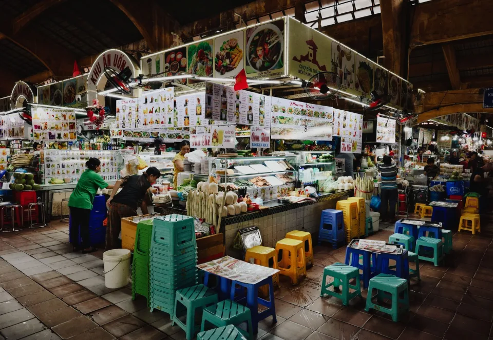 Quầy pha chế buổi sáng